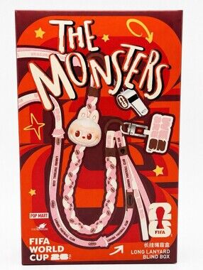 POP MART Labubu The Monsters x FIFA 2026 Long Lanyard Blind Box Sealed